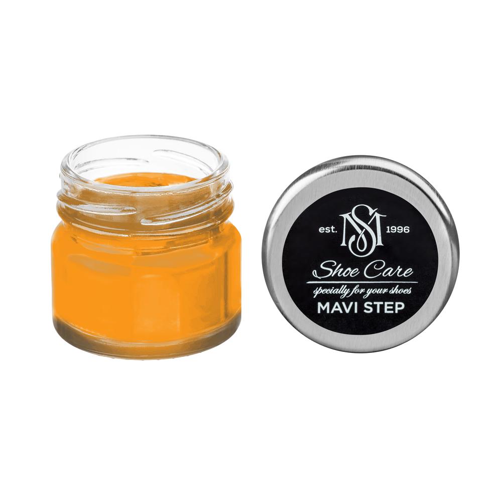 Крем для взуття зі шкірозамінника MAVI STEP Custom 25 мл Помаранчевий темний (1070-Y30R) - фото 1