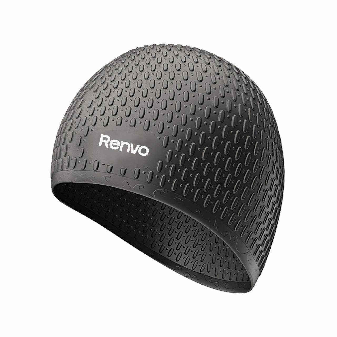 Шапочка для плавания для взрослых Renvo Garda OSFM Уни Черный (2SC1201-01) - фото 1