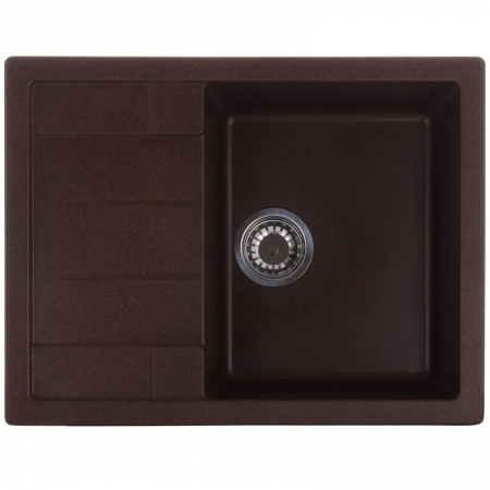 Кухонная мойка Zerix ZS-6550S-12 645х495х200 мм Коричневый (ZX4544)