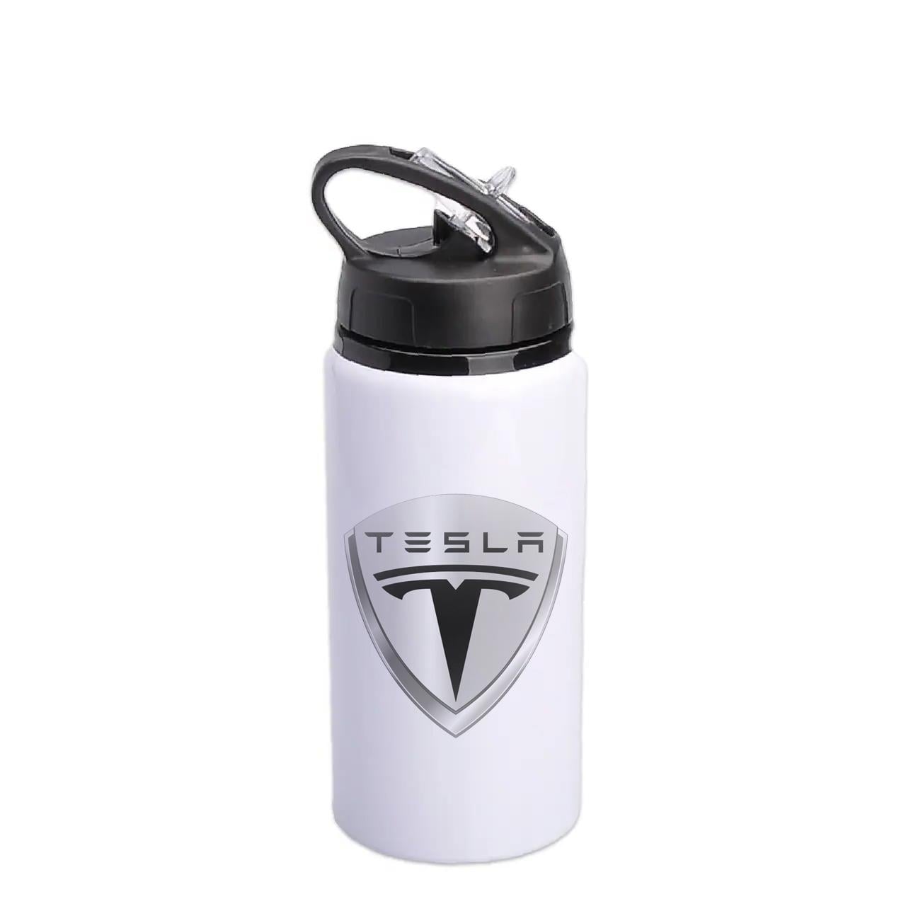Бутылка для воды с печатью Tesla №2 (36587)