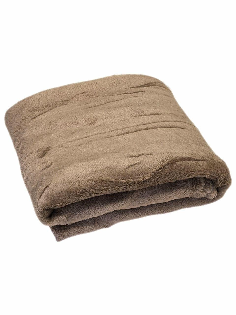 Плед-простыня флисовая Конфета 200х220 см Коричневый (2092) Плед-простыня флисовая Конфета 200х220 см Коричневый (2092)