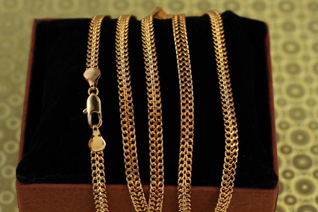 Цепочка Xuping Jewelry питон 50 см 4,5 мм Золотистый (2629125085) Цепочка Xuping Jewelry питон 50 см 4,5 мм Золотистый (2629125085)