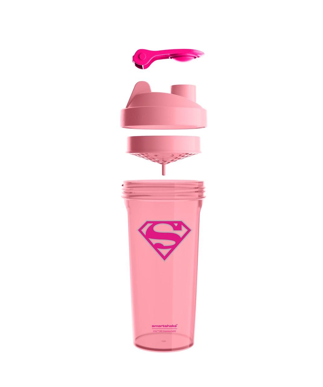 Шейкер спортивний SmartShake Lite DC Supergirl 800 мл - фото 3