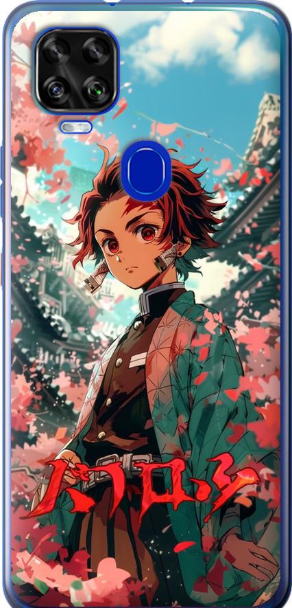 Чехол на ZTE Blade V2020 Tanjiro Kamado (6132u-2529-42517)