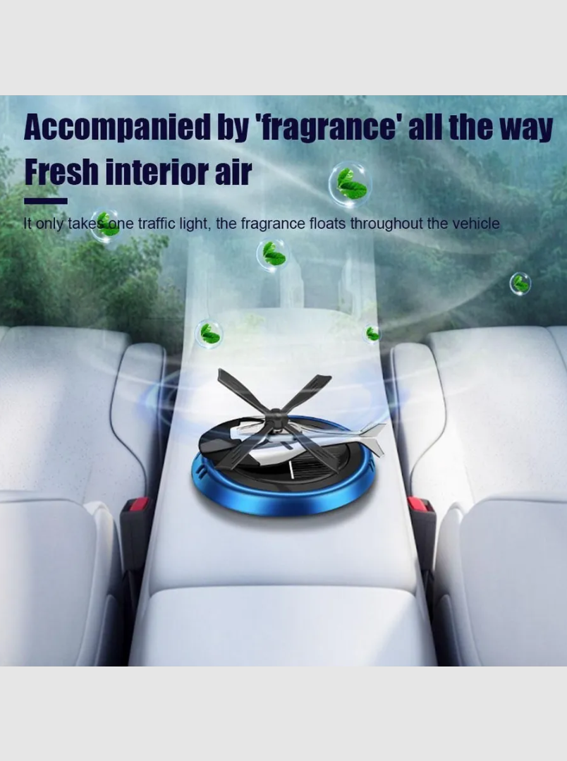 Ароматизатор на торпеду AromaDrive на сонячній батереї Синій (30101226) - фото 4 Ароматизатор на торпеду AromaDrive на сонячній батереї Синій (30101226) - фото 4