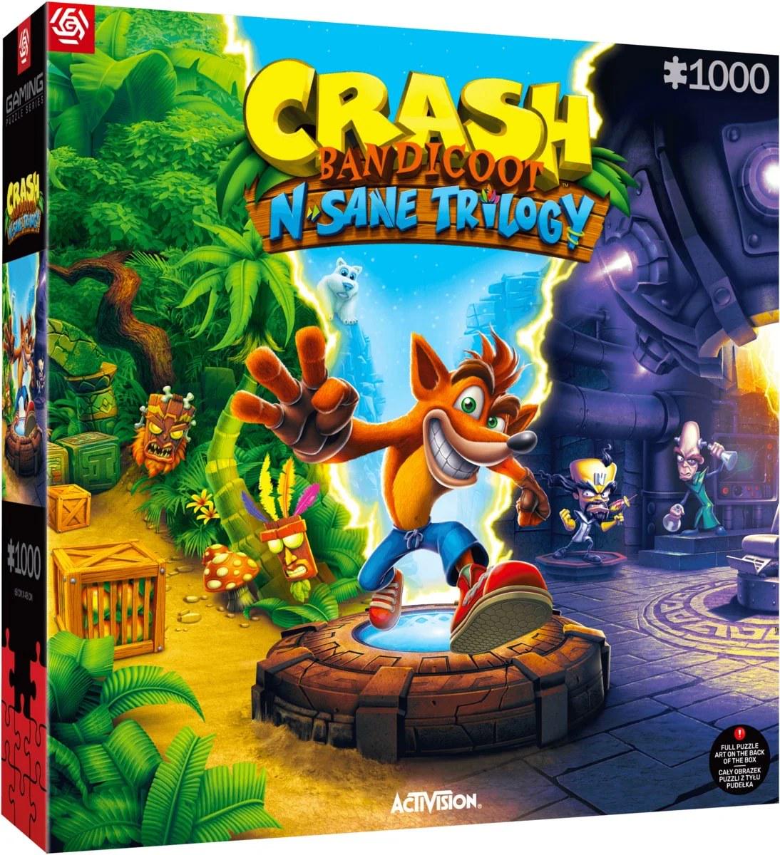 Пазл GoodLoot Crash Bandicoot N Sane Trilogy 1000 шт. (5908305247920)