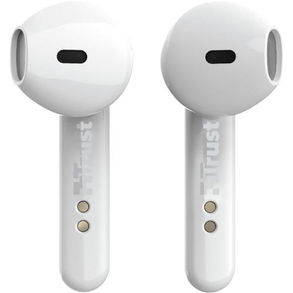 Наушники Trust Primo Touch True Wireless Mic White (23783) - фото 3