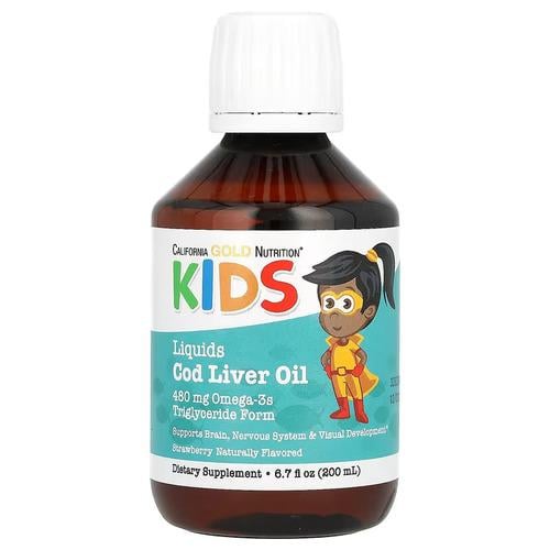 Омега-3 для дітей CGN Norwegian Kids Cod Liver Oil 200 мл (CGN-02320)