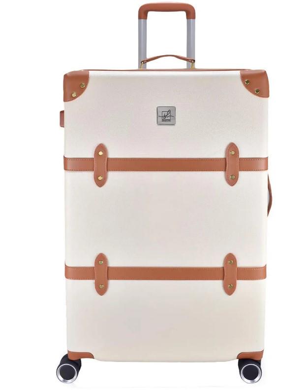 Валіза SEMI LINE T5670-4 28" L Ecru/Brown (52978) - фото 6 Валіза SEMI LINE T5670-4 28" L Ecru/Brown (52978) - фото 6