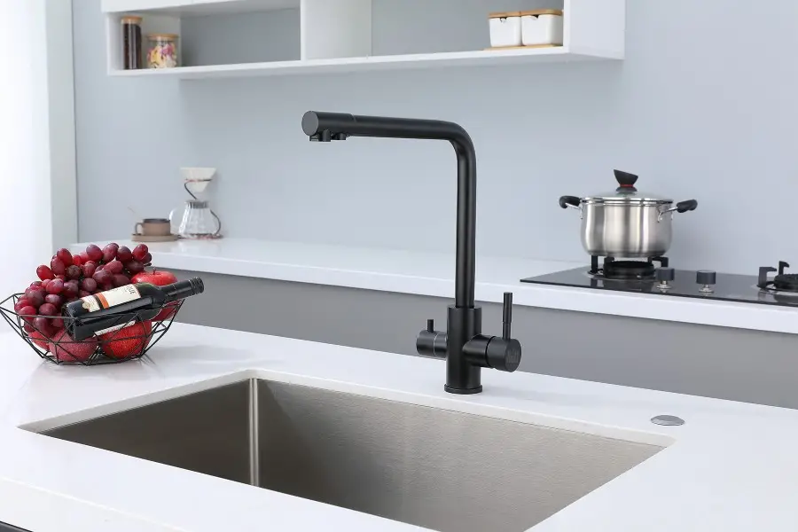 Смеситель для кухни Nett FB-33 Frosh на две воды Черный (NET-030520) - фото 6 Смеситель для кухни Nett FB-33 Frosh на две воды Черный (NET-030520) - фото 6