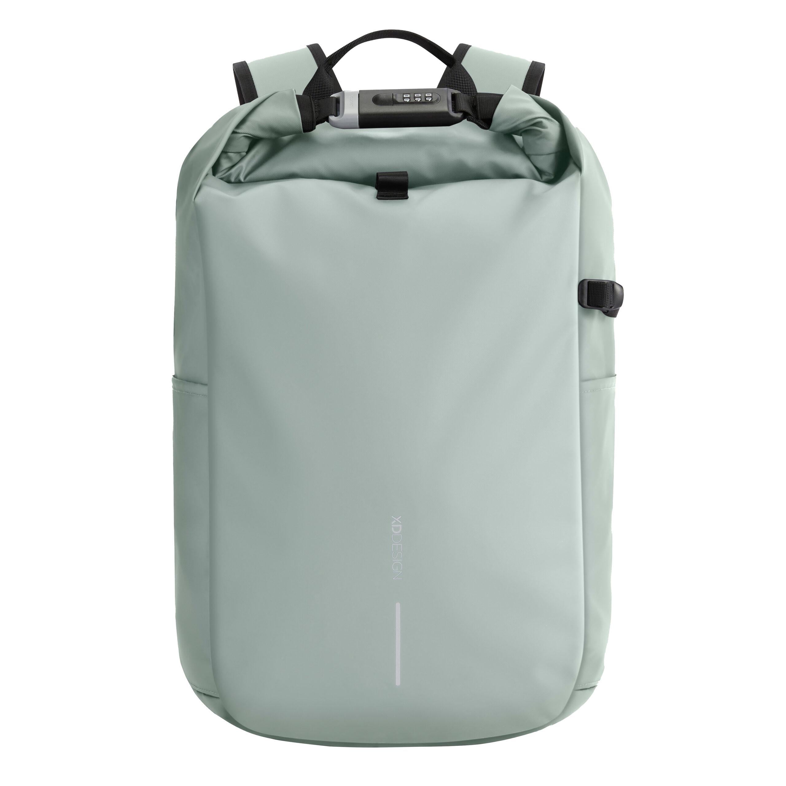 Рюкзак XD Design Urban Roll-top Anti-theft 16" Iceberg Green (P706.2807)