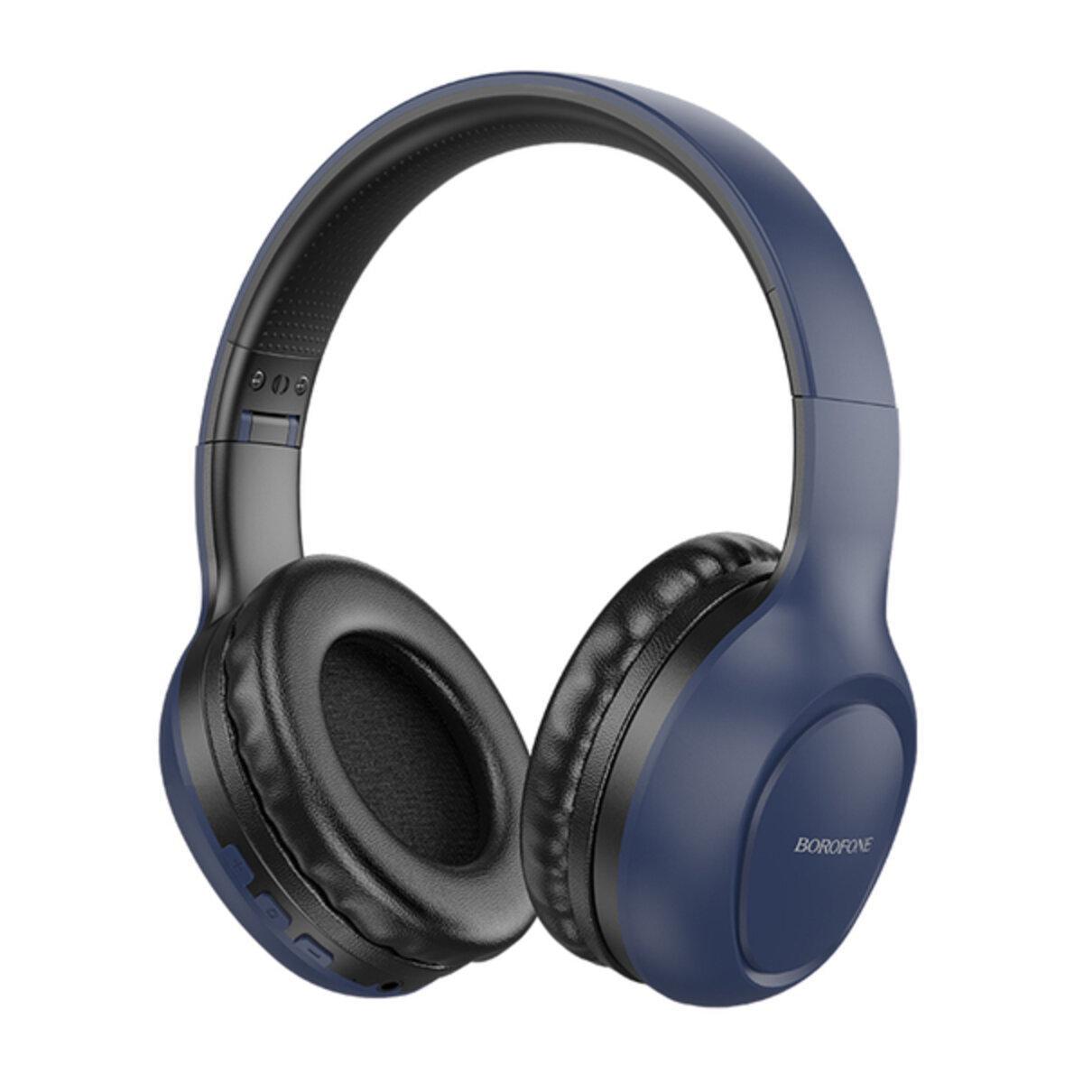 Наушники беспроводные Borofone BO19 Musique BT headphones Blue (BO19U)