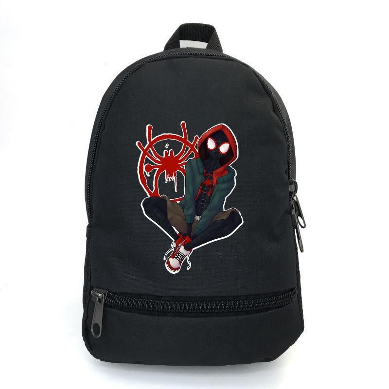 Школьный рюкзак подростковый Cappuccino Toys с принтом Spiderman-003 12,5 л Черный (1558626663)