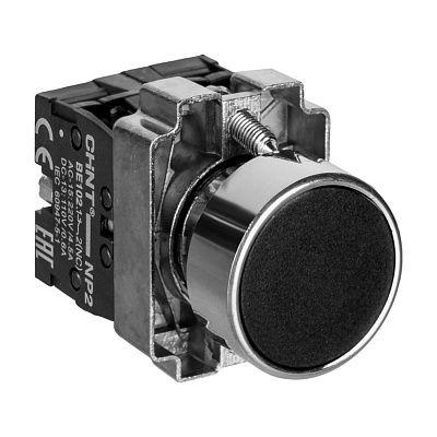 Кнопка управления CHINT NP2-BA25 1NO+1NC 22 мм Черный (573962)