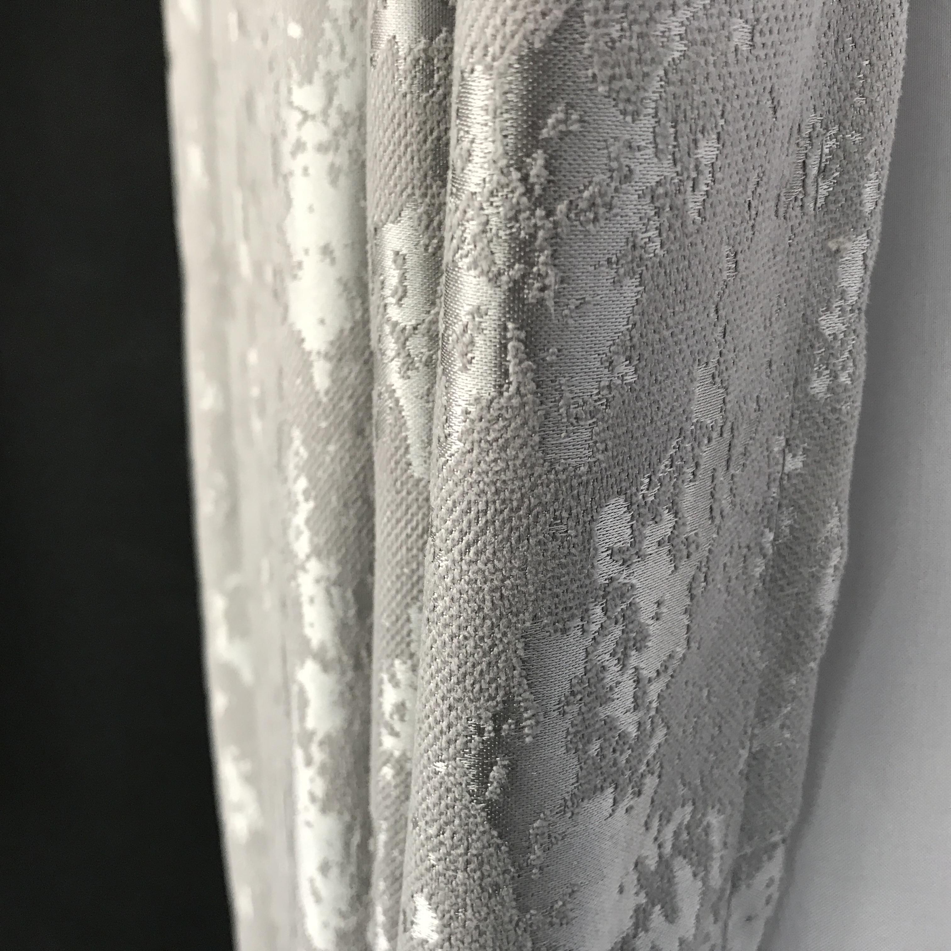 Готові мармурові штори ALBO 200x270 см 2 шт. Сірий (SH-M19-2) - фото 12