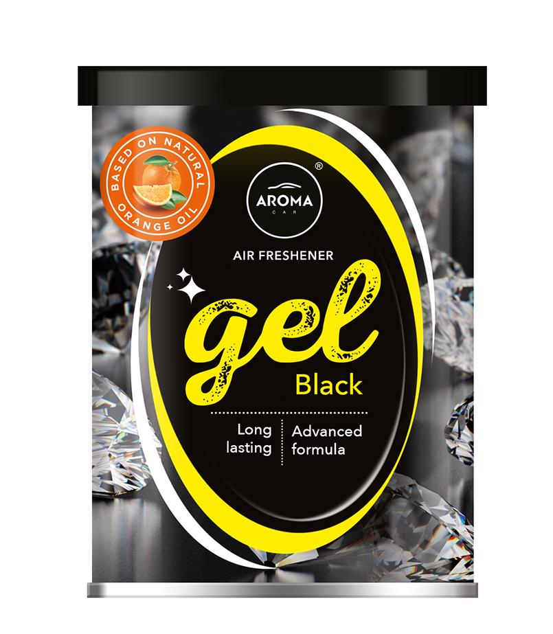 Ароматизатор Aroma Car Terpen Gel - BLACK 80g
