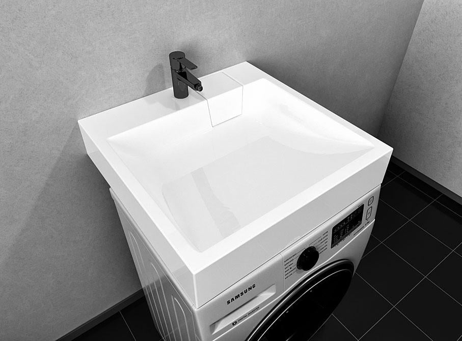 Умивальник на пральну машину Status Fresco Right