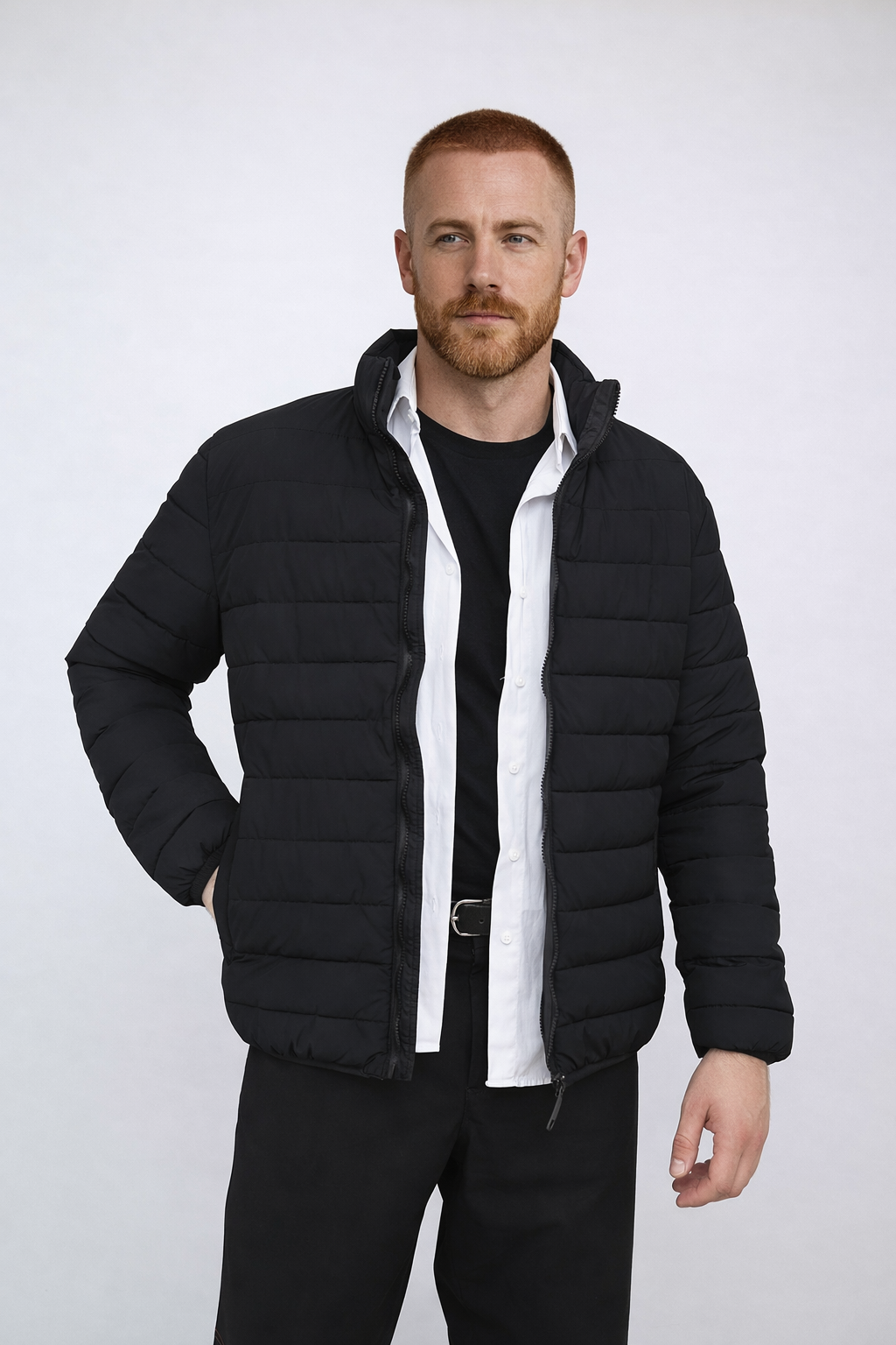 Куртка мужская ЦБ-00291301 р. 48 Черный