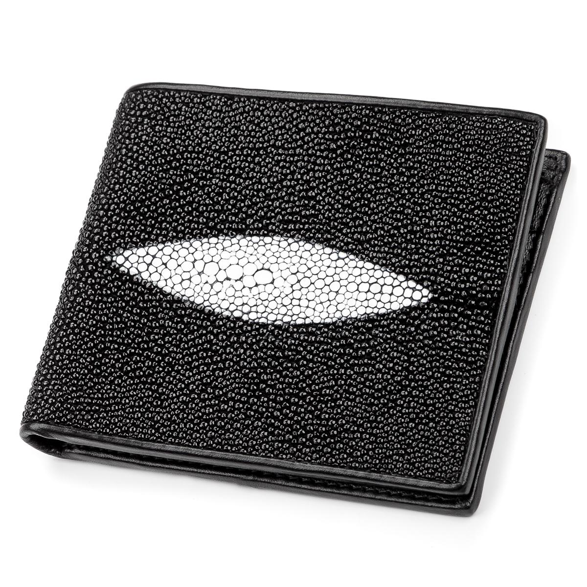 Кошелек Stingray leather 18009 кожа Черный (7514)