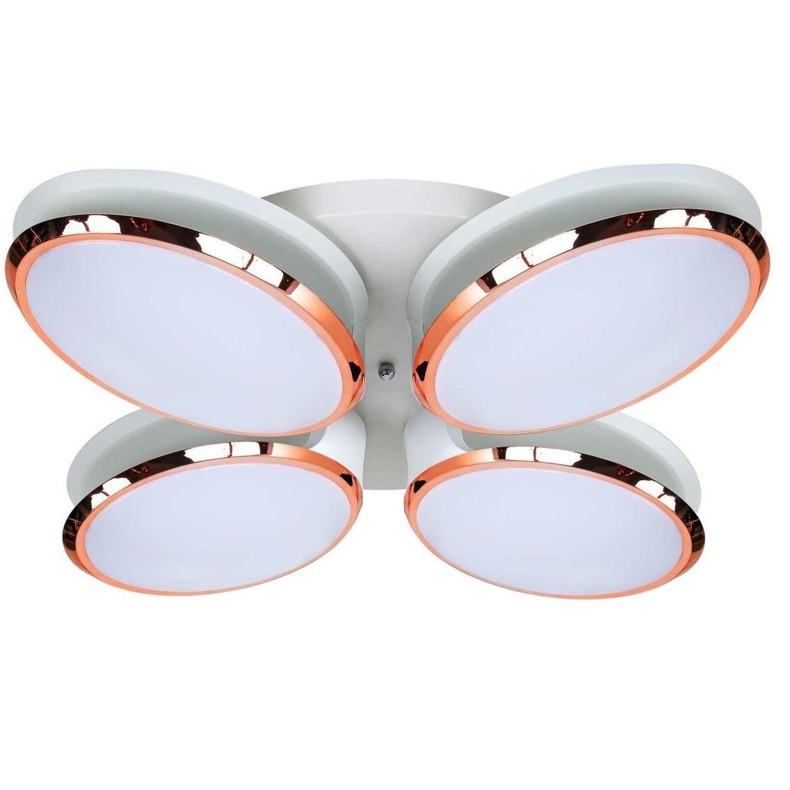 Люстра светодиодная Sirius на четыре плафона 136W 3000-6500К Белый (PRD-C 0097-4 136W)