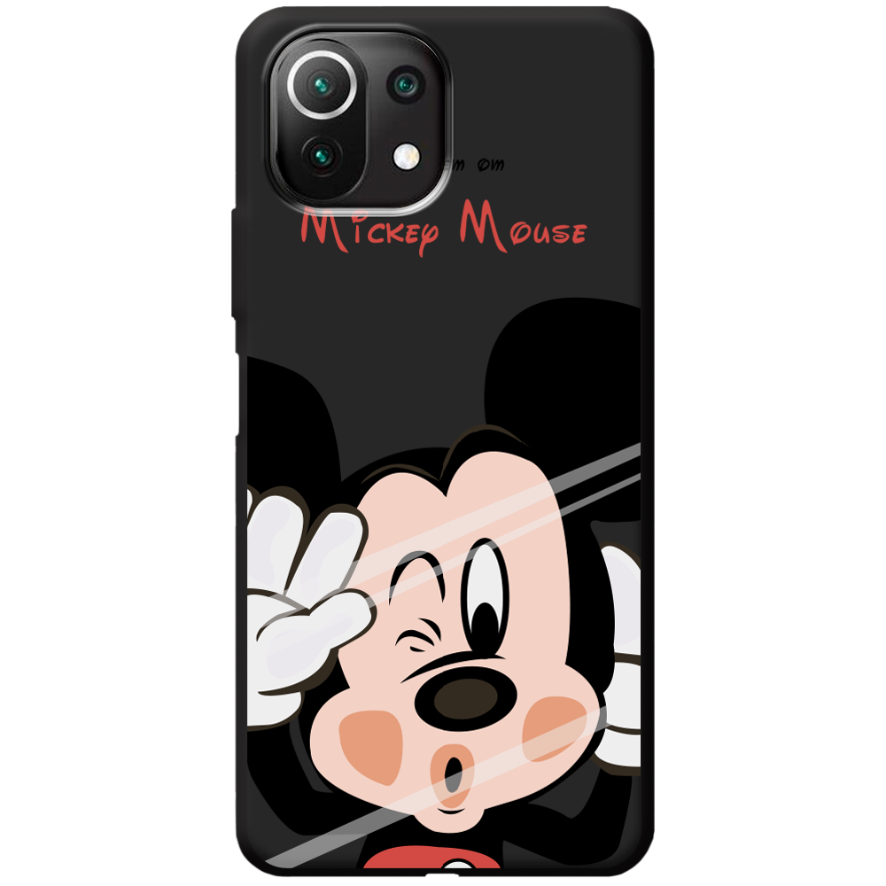 Чохол Boxface Xiaomi Mi 11 Lite Mister M Чорний силікон (42128-cc58-44012)