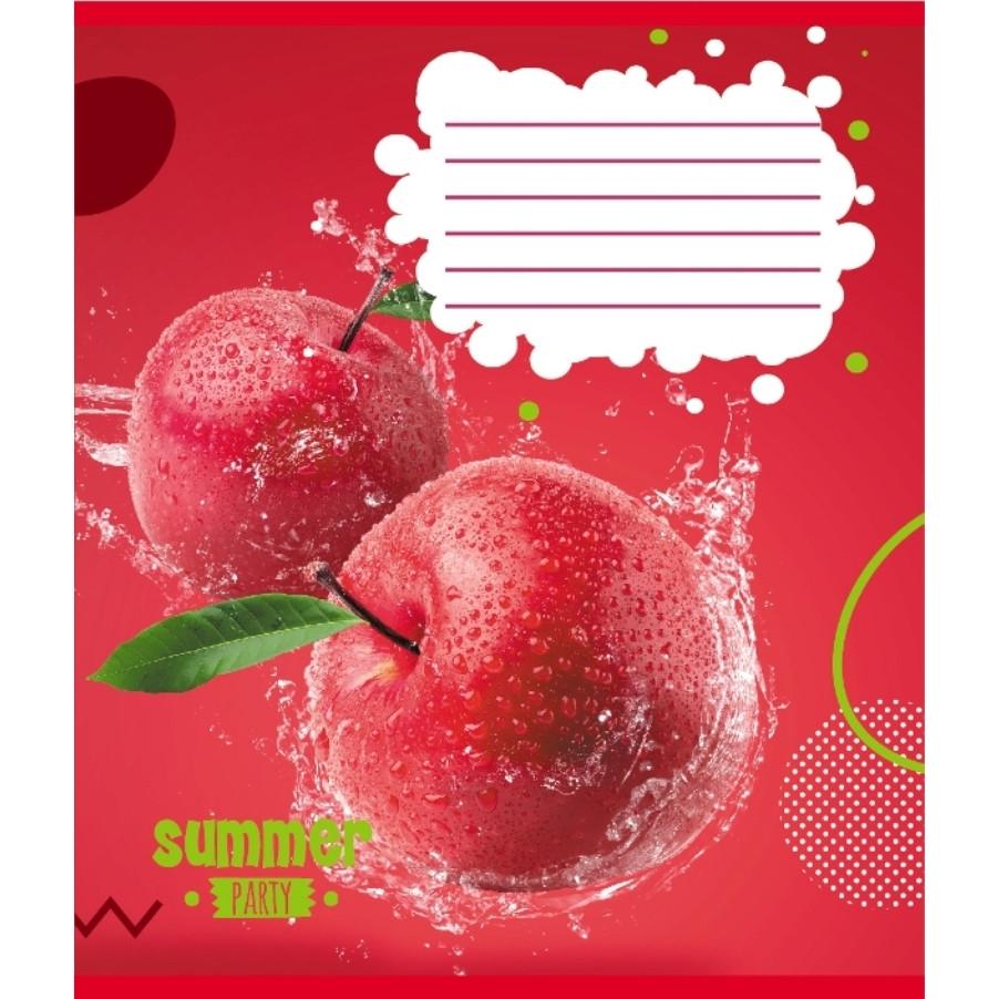 Тетрадь общая Школьник Фрукты в воде в клетку 24 листов (024-550016K-3)