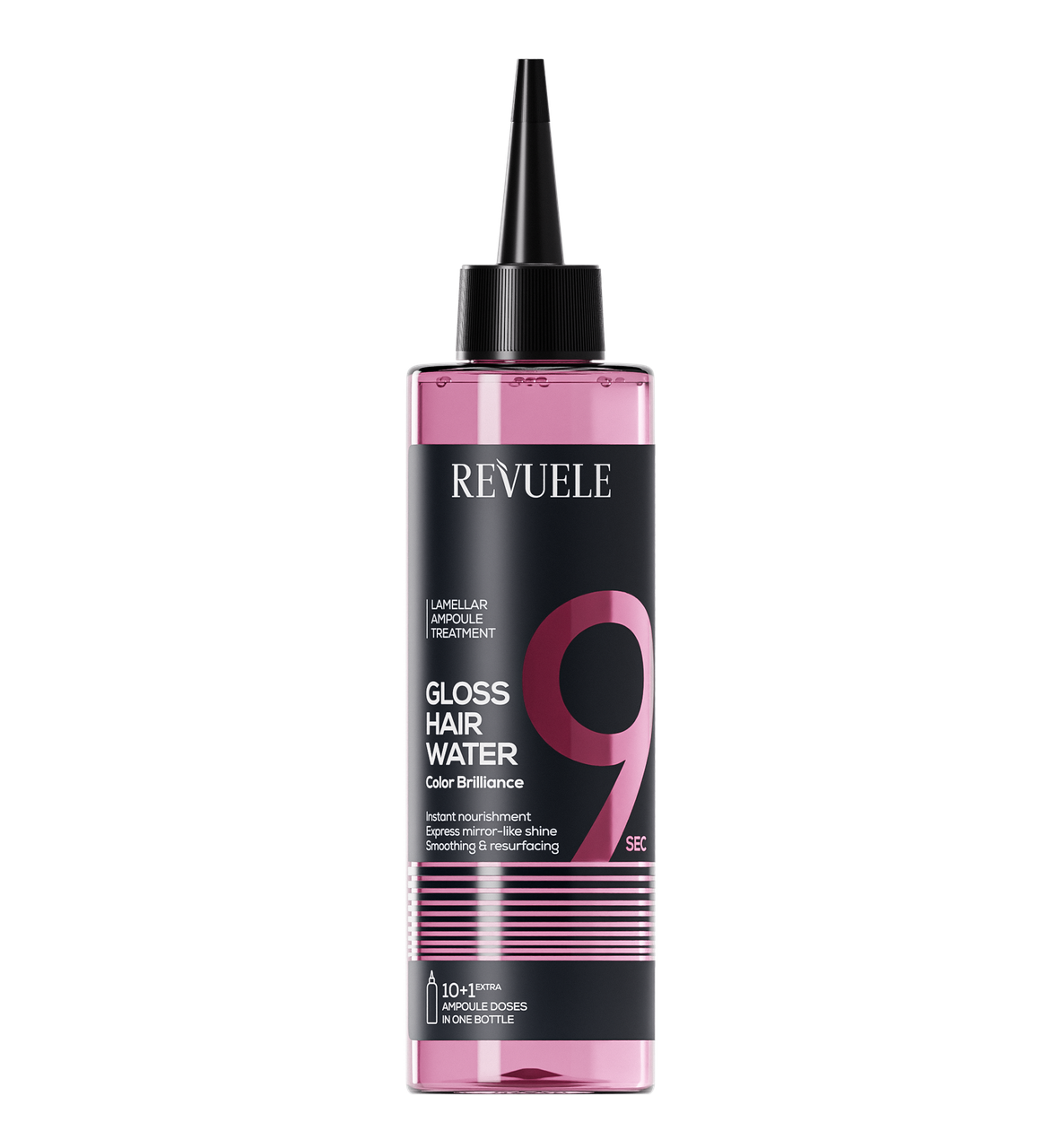 Вода для блеска волос Revuele Gloss Hair Water Color Brilliance Яркость цвета 220 мл