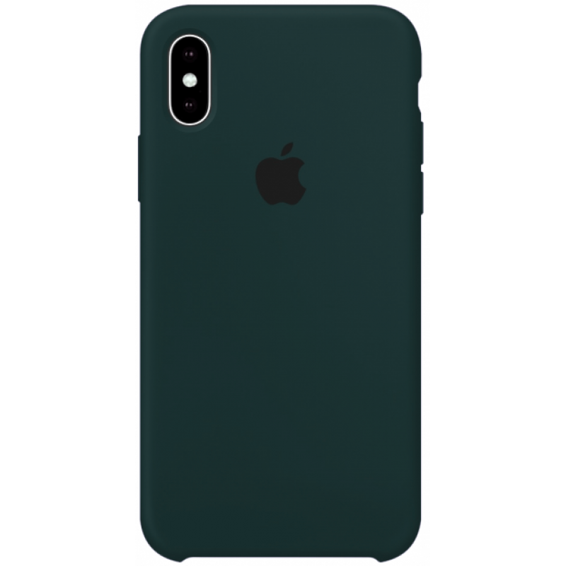 Чехол GoVern Silicone Case для Apple iPhone X/XS Forest Green