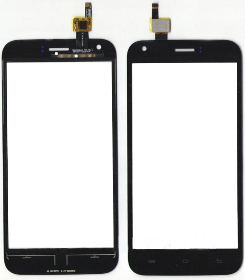 Тачскрін для Ergo A502 Aurum Black - фото 2