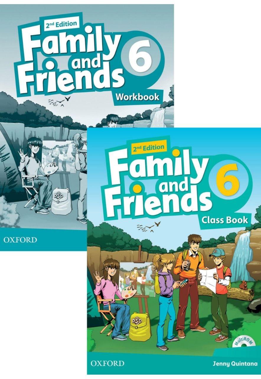 Учебник и рабочая тетрадь Family and Friends 6 Комплект 2nd edition Учебник и рабочая тетрадь Family and Friends 6 Комплект 2nd edition
