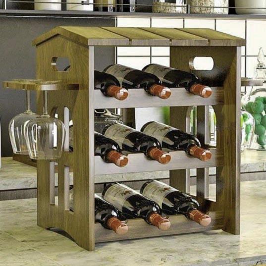 Полиця для вина настільна Грінхед Мускат (Впс-004407)