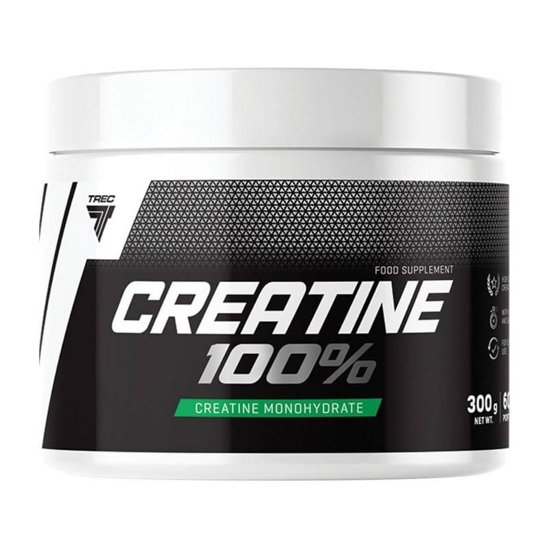 Креатин моногидрат с вітаміном C TREC Nutrition Creatine 100% 300 г Без вкуса