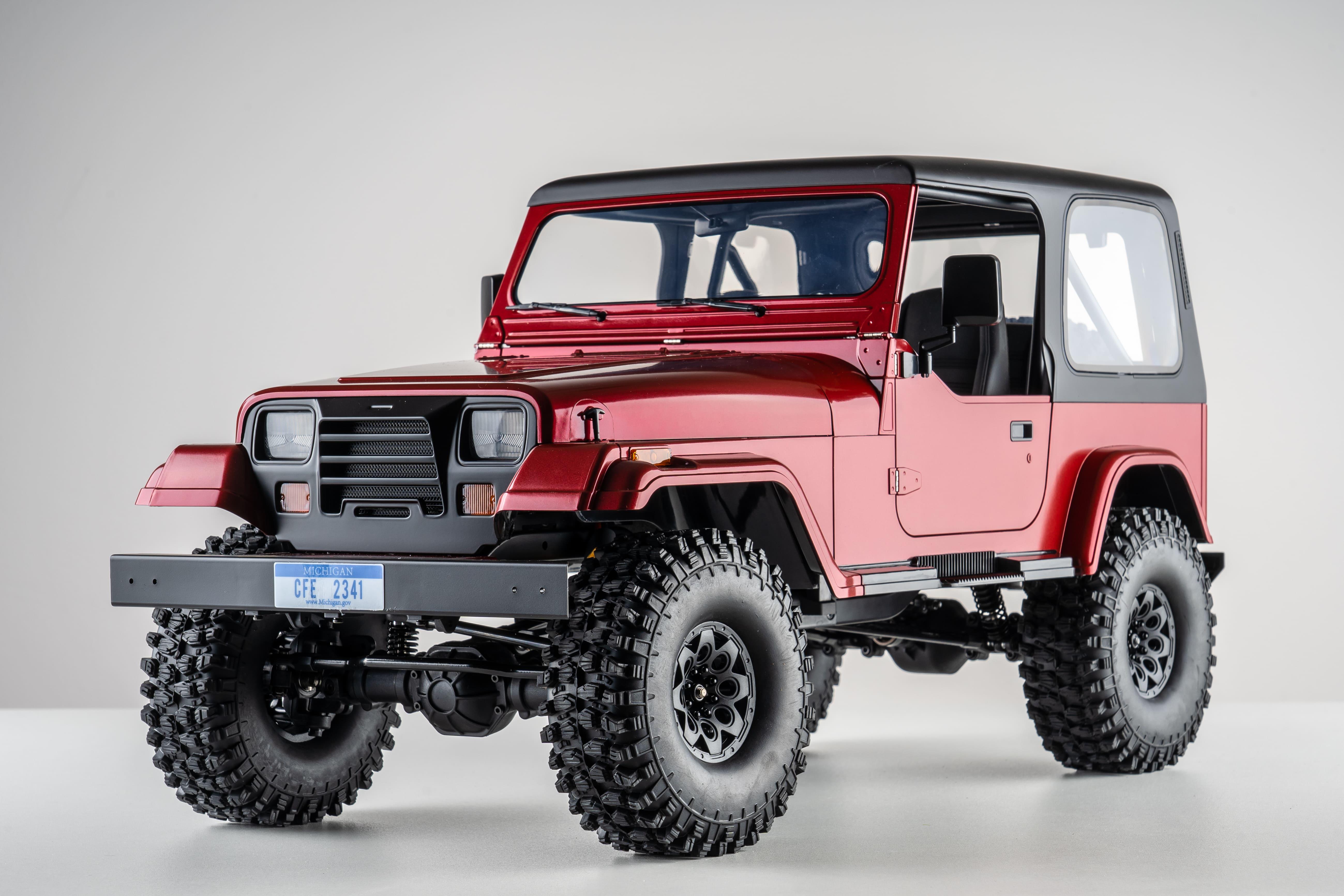 Радиоуправляемая машина ROC HOBBY 1:10 Mashigan RS JEEP Red - фото 16 Радиоуправляемая машина ROC HOBBY 1:10 Mashigan RS JEEP Red - фото 16