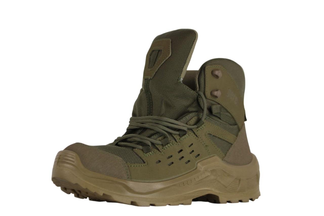 Ботинки милитарные Valtex Typ гидрофобный нубук/Cordura 1000D/комбитекс р. 44 Olive (751-1600x56О44) - фото 6 Ботинки милитарные Valtex Typ гидрофобный нубук/Cordura 1000D/комбитекс р. 44 Olive (751-1600x56О44) - фото 6