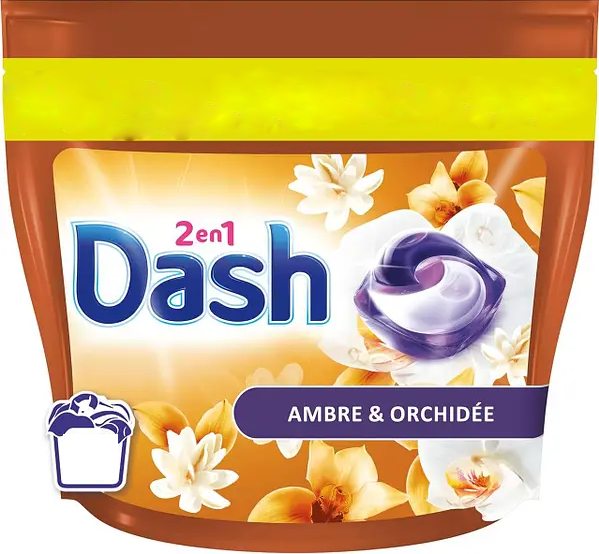 Капсули для прання Dash Ambre&Orchidee 1 шт. (8700216114189)