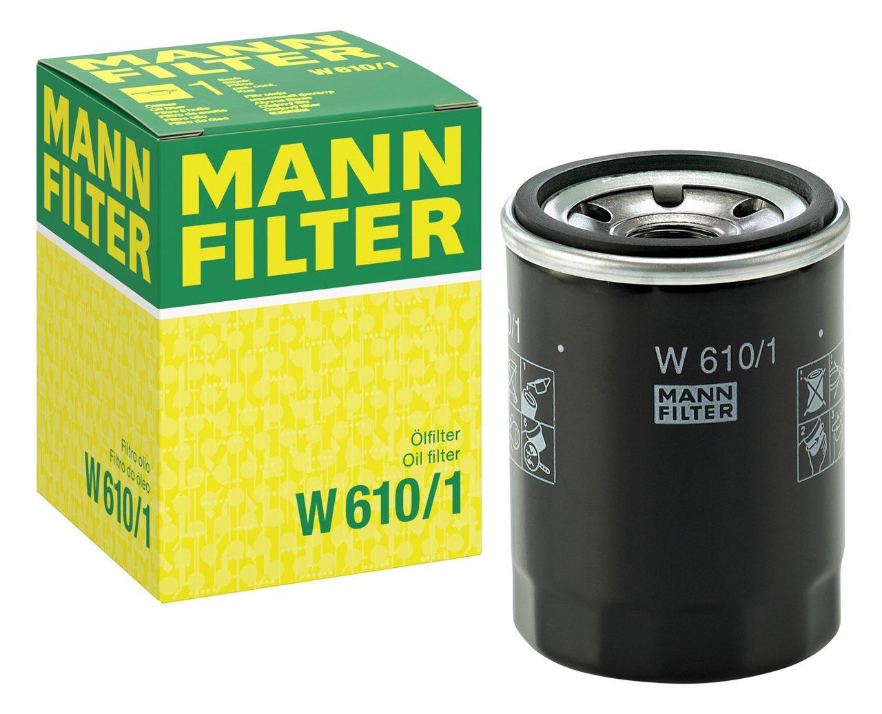 Фильтр смазки Mann-Filter (W610/1) Фильтр смазки Mann-Filter (W610/1)