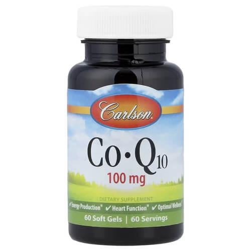 Коэнзим Q-10 Carlson CoQ10 100 мг 60 жидких капс. (CAR-08246)