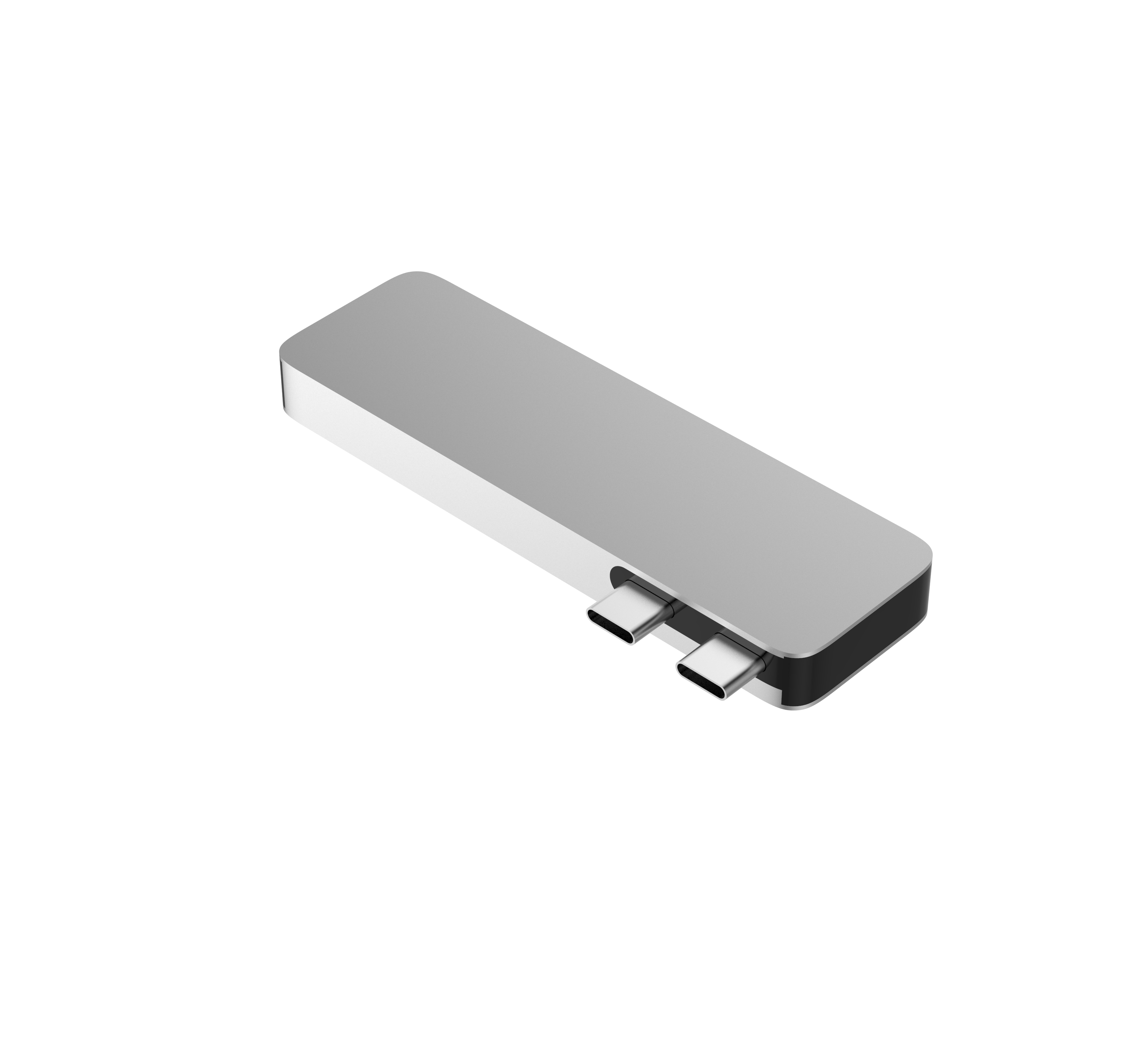 USB-хаб Qitech Aluminum Mini Type-C Silver (QT-Hub4_sl) - фото 8 USB-хаб Qitech Aluminum Mini Type-C Silver (QT-Hub4_sl) - фото 8