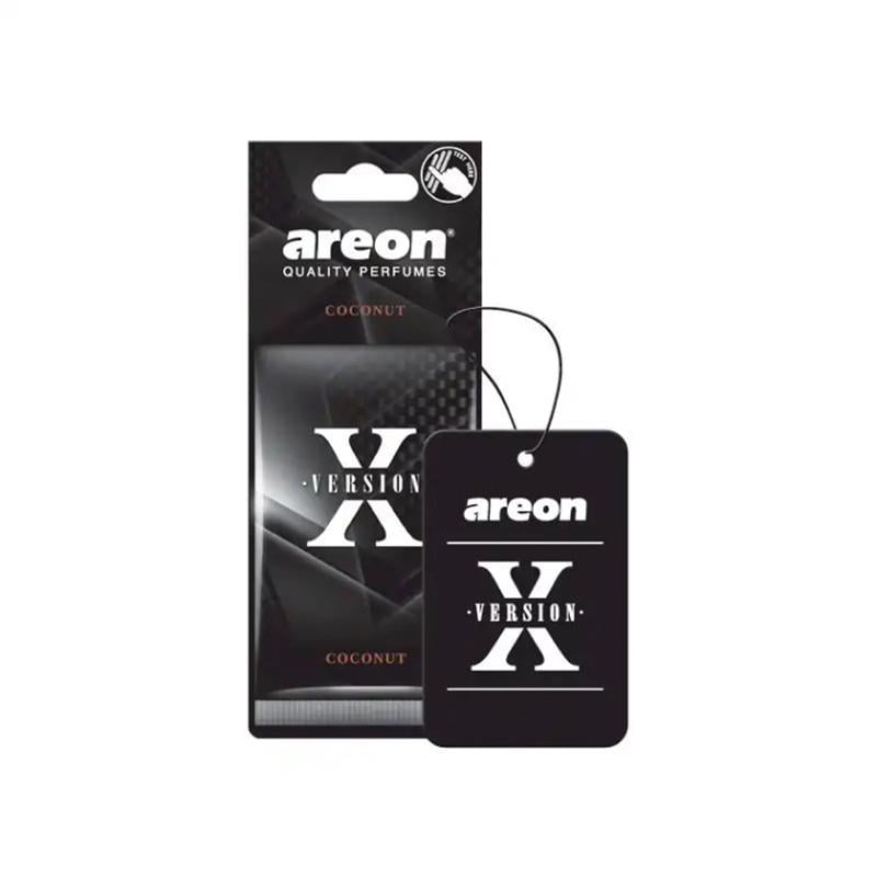 Ароматизатор Areon Х-Version Кокос картонна підвіска (080858)