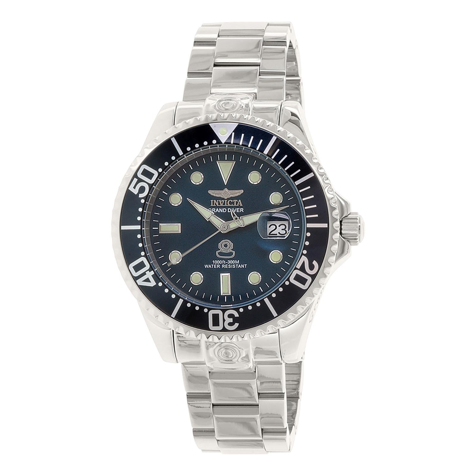 Наручний годинник чоловічий Invicta Grand Diver 18160 з автозаводом (566845481)