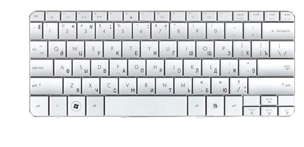 Клавиатура для ноутбука HP Pavilion DM1 Silver