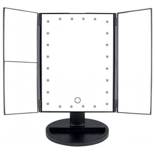 Зеркало для макияжа с подсветкой Led Mirror тройное (6451327)