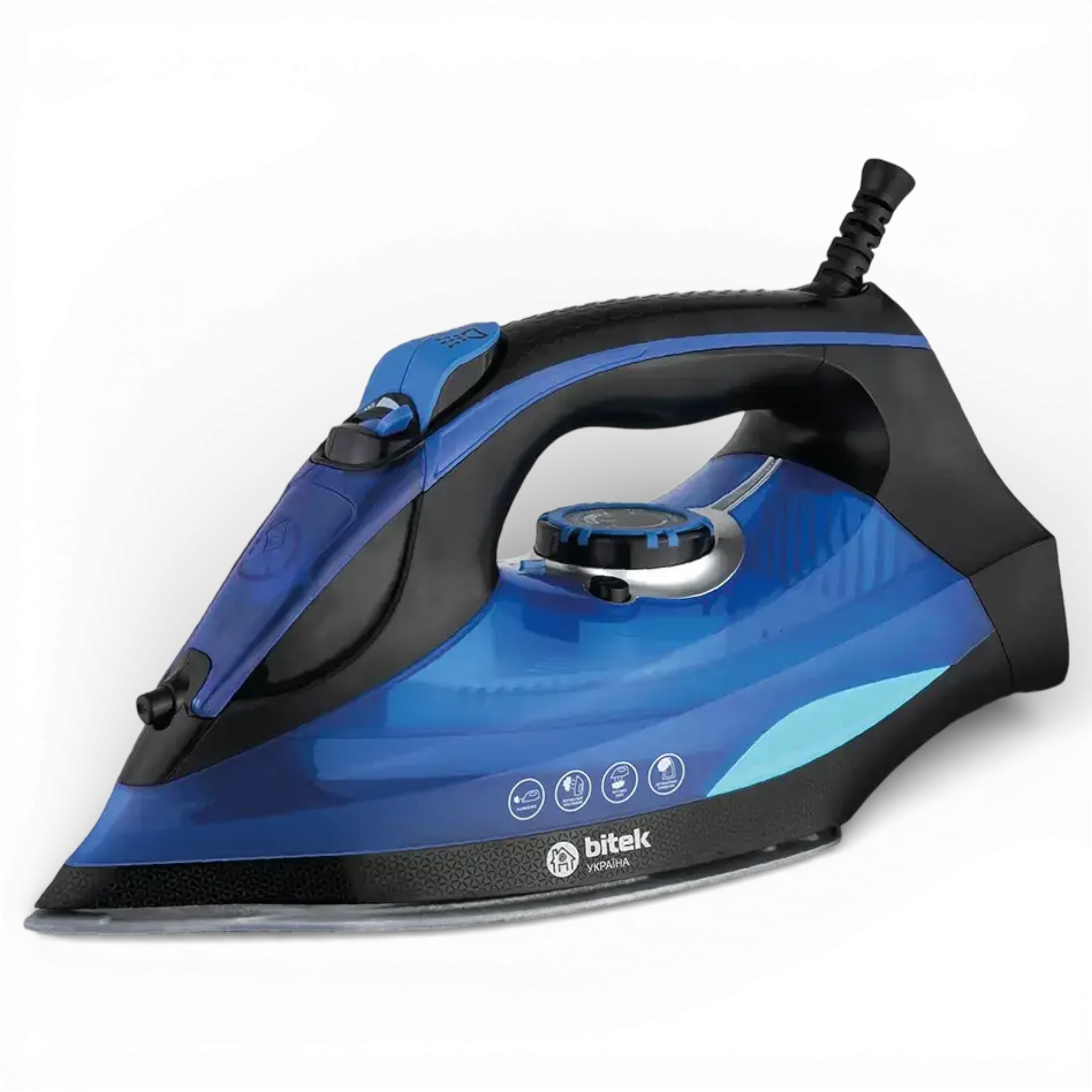 Утюг Bitek BT-1321Blue с керамическим покрытием 3200 Вт