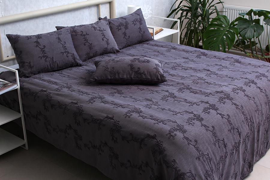 Покрывало Gloria 240x250 см Grafit - фото 2 Покрывало Gloria 240x250 см Grafit - фото 2