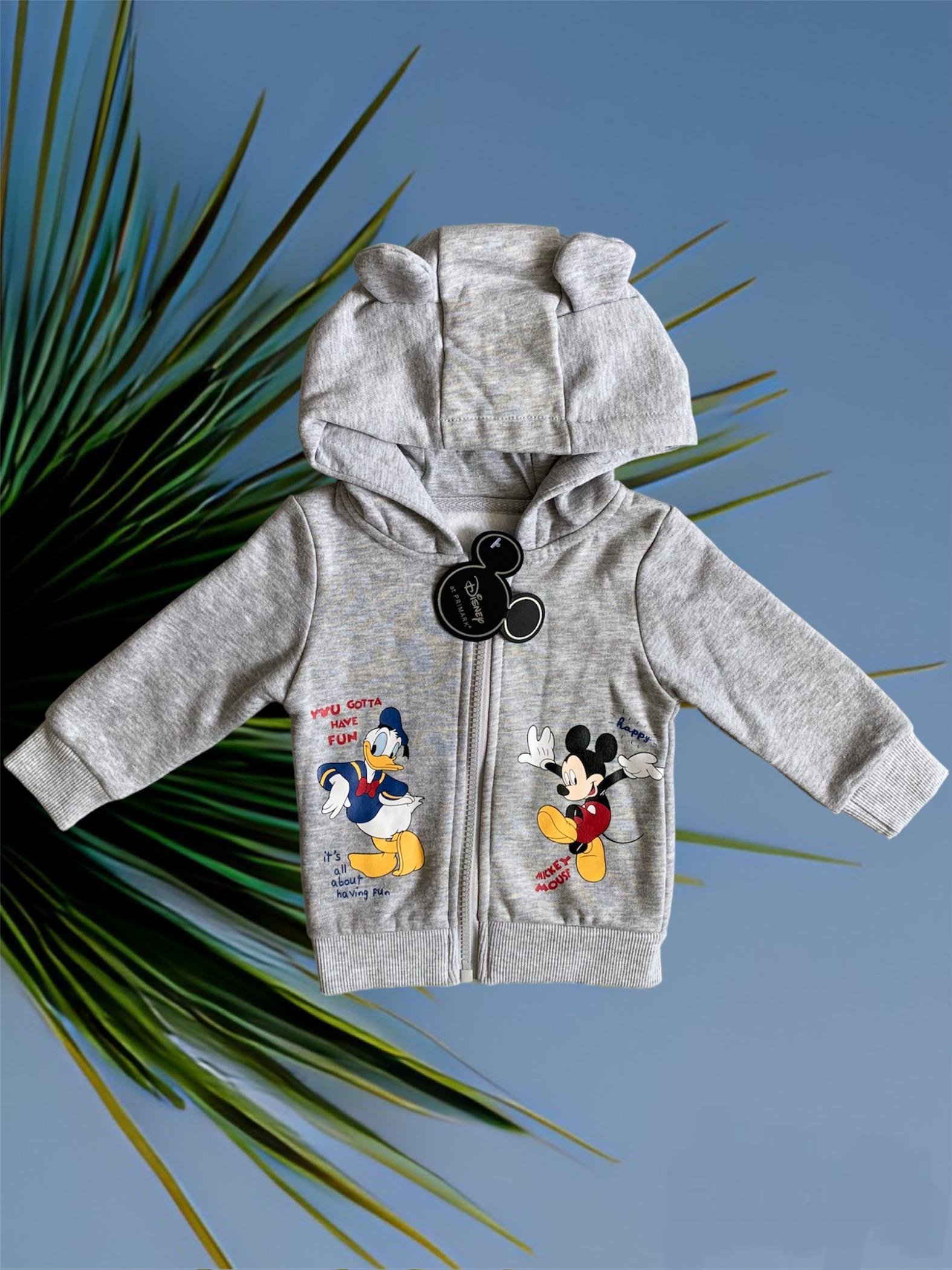 Кофта Disney&Primark 9/12 мес 80 см Серый (0012434)