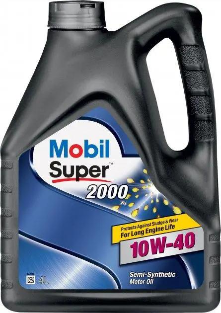 Масло моторное Mobil Super 2000 X1 10W-40 4 л