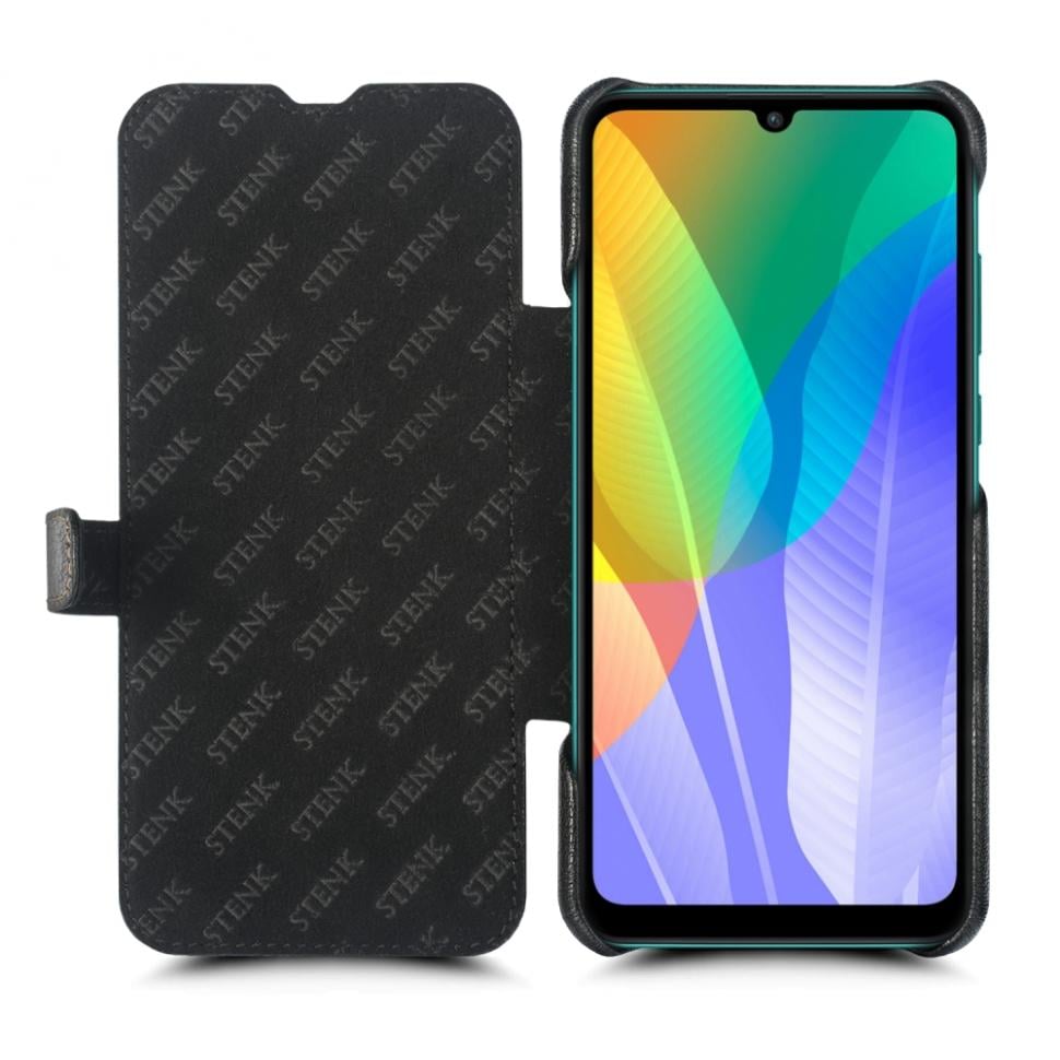 Чохол книжка Stenk Premium для Huawei Y6P Чорний (68495) Чохол книжка Stenk Premium для Huawei Y6P Чорний (68495)