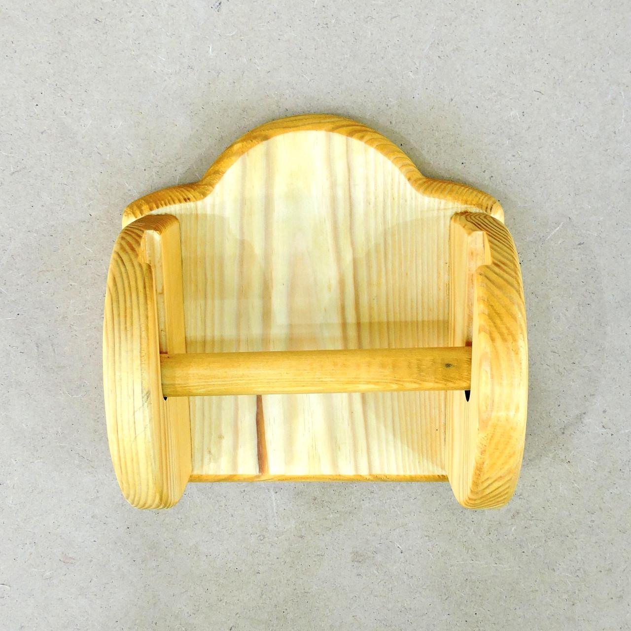 Держатель для туалетной бумаги из дерева Вольфрам Карри (ДТБ-000903) - фото 3