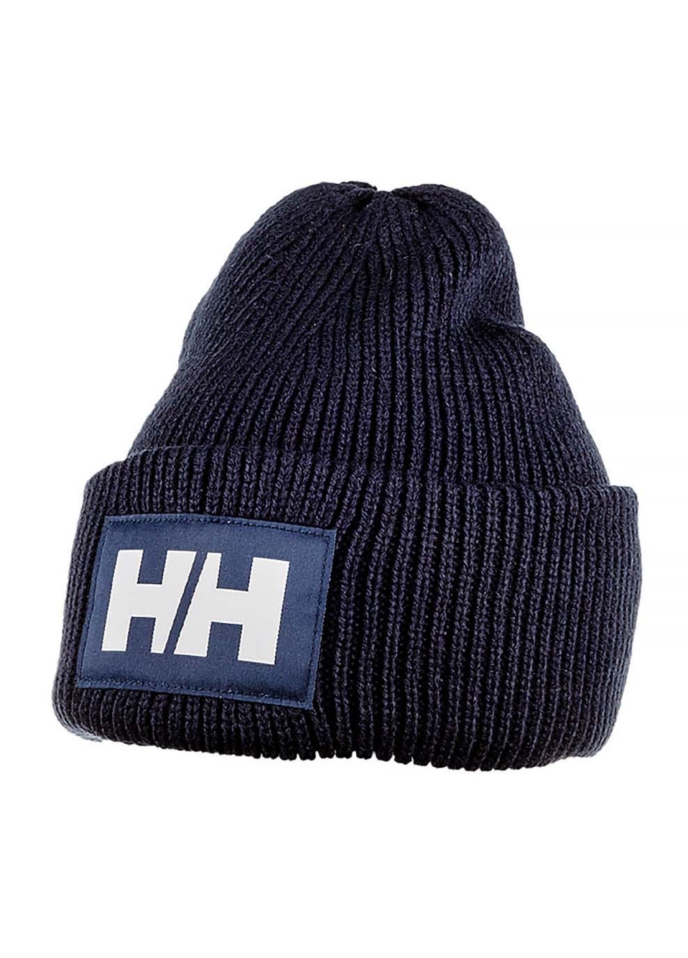 Шапка мужская Helly Hansen BOX BEANIE One size Синий (7d53648-597 One size) - фото 1