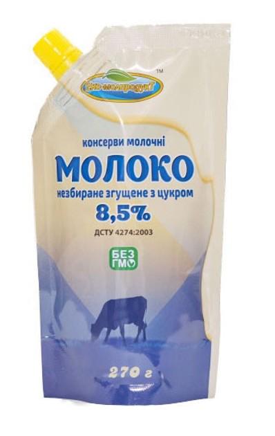 Молоко незбиране згущене Еко-молпродукт з цукром 8,5% жиру 270 г (0dc5925a) - фото 1 Молоко незбиране згущене Еко-молпродукт з цукром 8,5% жиру 270 г (0dc5925a) - фото 1